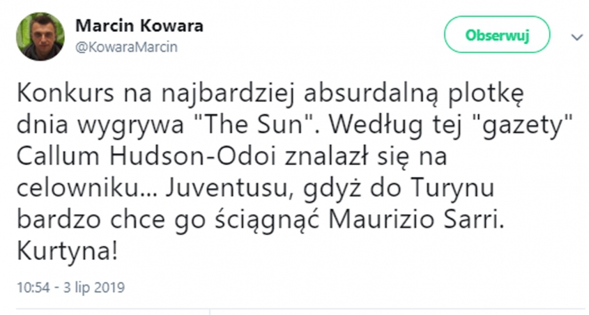 ABSURDALNA plotka transferowa ''The Sun'' :P